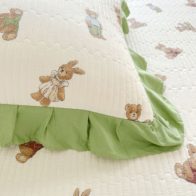 Bộ 3 bốn mùa bông đơn giản dày chần bông ga trải giường tatami chần gòn trải giường